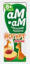 Биойогурт Ам-Ам персик 2.5% 210г