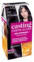 Краска для волос  Loreal Casting Creme Gloss 210 черный перламутровый