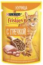 Корм для взрослых кошек Friskies с курицей и гречкой в подливе, 75 г