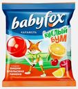 Карамель на палочке кислая ассорти Babyfox 113г