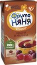 Компот ФрутоНяня вишнёво-малиновый сокосодержащий, 200мл