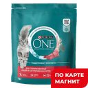 Корм для стерилизованных кошек PURINA ONE®, Говядина/пшеница, 750г