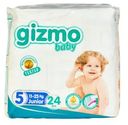 Подгузники Gizmo №5 11-25кг 24шт