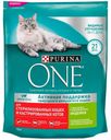 PURINA ONE Корм для стерильных кошек и кастрированных котов индейка, 750г