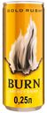 Энергетический напиток Burn Gold Rush сильногазированный 0,25 л