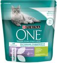 Корм PURINA ONE сухой для взрослых кошек с индейкой и рисом, 1,5кг