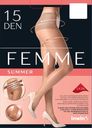 Колготки женские INWIN Femme Summer 15 den nero 4, Арт. 022 PLT