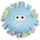 Флэш-мяч Modi Лохматик, 20см