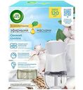 Аромадиффузор электрический Air Wick Свежий хлопок в комплекте со сменным флаконом, 19мл