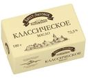 Масло сладкосливочное Брест-Литовск несолёное 72.5%, 180г
