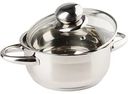 Кастрюля Maxus 520364 с крышкой 20×9,5 см, 2,6 л