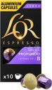 Кофе молотый в капсулах L`or Профондо натуральный жареный 10x5.2г