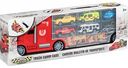 Игровой набор Грузовик с машинами, вертолётом и дорожными знаками Jin Jia Toys 3+, 11 предметов