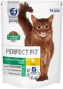 Сухой полнорационный корм Perfect Fit для стерилизованных кошек с курицей, 650г