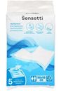 Пелёнки Sensetti впитывающие одноразовые для взрослых 60х90см, 10шт
