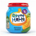 Пюре «ФрутоНяня» яблоко и манго с 6 мес., 100 г