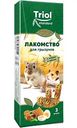 Лакомство для грызунов Triol Standard с мёдом и яйцом, 3 шт.