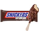 Мороженое Snickers молочное с карамелью и арахисом в глазури эскимо 5% БЗМЖ 65г