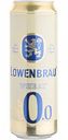 Пивной напиток безалкогольный Löwenbräu Wheat, нефильтрованный, 0,45 л