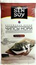 Чипсы нори SEN SOY Teriyaki, из морской водоросли Порфира, 4,5г