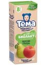 Биолакт Тема Персик, груша с 8 мес. 3% БЗМЖ 206г