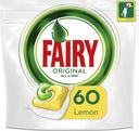 Капсулы Fairy Original All In One Лимон для посудомоечной машины 60 шт