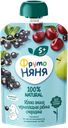 Десерт с 5 мес Фрутоняня яблоко вишня черн рябина Прогресс м/у, 90 г