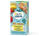 Каша жидкая безмолочная ФрутоНяня 0,2л 5 злаков с яблоком, бананом и клубникой