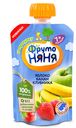Десерт ФрутоНяня из яблок, бананов и клубники с 7 мес 90 гр