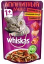 Корм для кошек Whiskas Аппетитный микс Томатное желе, птица, говядина, 85 г