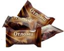 Конфеты ОТЛОМИ, вафельные с карамелью (Акконд), 100г