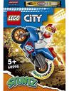 Конструктор Реактивный трюковый мотоцикл LEGO City Stuntz 60298 5+, 14 элементов