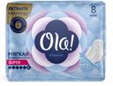 Прокладки Ola! Classic Wings Singles Super Мягкая поверхность гигиенические 8 шт