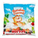 Питьевой йогурт Васькино счастье лесные ягоды 1,5% БЗМЖ 450 г