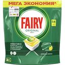 Капсулы для посудомоечных машин Fairy Original All In One с ароматом лимона, 84шт.