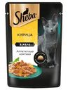 Влажный корм Sheba для кошек Ломтики в желе с курицей, 75г