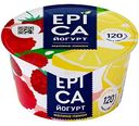Йогурт Epica Малина-лимон 4,8%, 130г