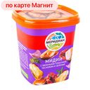 Мидии МЕРИДИАН, в масле с томатами, чесноком, зеленью, 415г