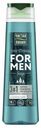 Шампунь Чистая линия For men 3 в 1 Можжевельник и шалфей для всех типов волос 400 мл