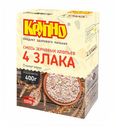 Смесь зерновых хлопьев «КРУПНО» 4 злака, 400 г