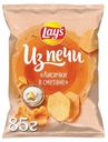 Чипсы картофельные Lay's Из печи лисички и сметана 85 г
