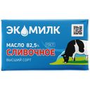 Масло сливочное Экомилк 82,5%, 180 г