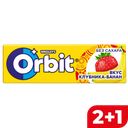 Резинка жевательная ОРБИТ, Клубника/банан, 14г