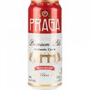 Пиво Praga Premium Pils светлое пастеризованное фильтрованное 4,7 % алк., Чехия, 0,5 л