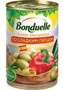 Оливки Bonduelle Мансанилья со сладким перцем 300 г