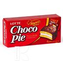 Печенье LOTTE CHOCO PIE прослоенное глазированное 168г