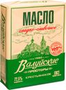Масло сливочное Валуйские Просторы Крестьянское несолёное 72.5%, 180г