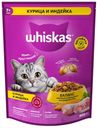 Корм для кошек старше 7 лет Аппетитное ассорти Whiskas 800г с нежным паштетом с курицей и индейкой