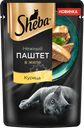 Корм консервированный для кошек SHEBA Нежный паштет в желе Курица, 75г