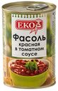 Фасоль Еко красная в томатном соусе, 400 г